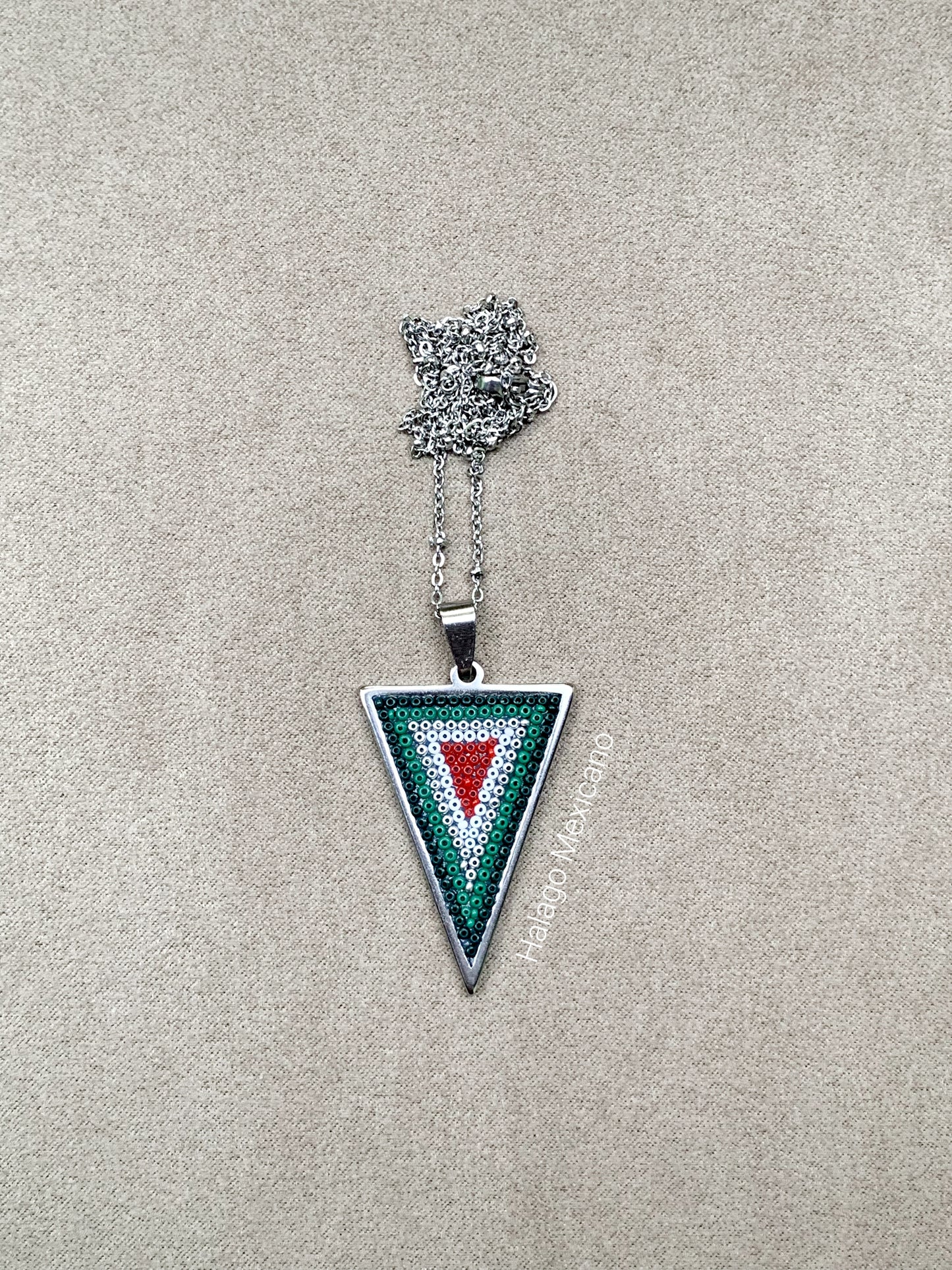 Collar triángulo Colores de México