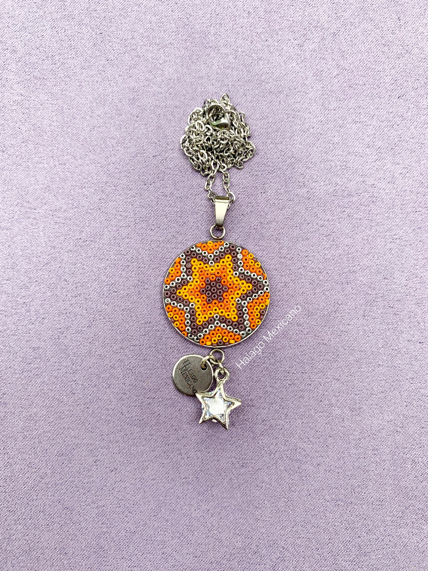 Collar Estrella Naranja