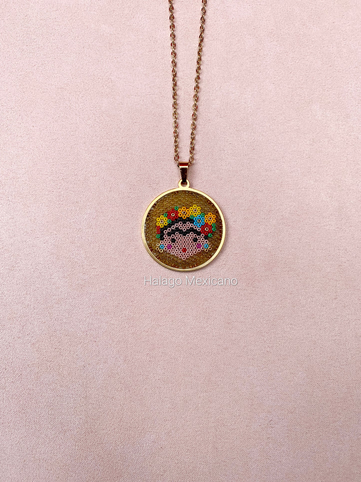 Collar redondo Frida dorado
