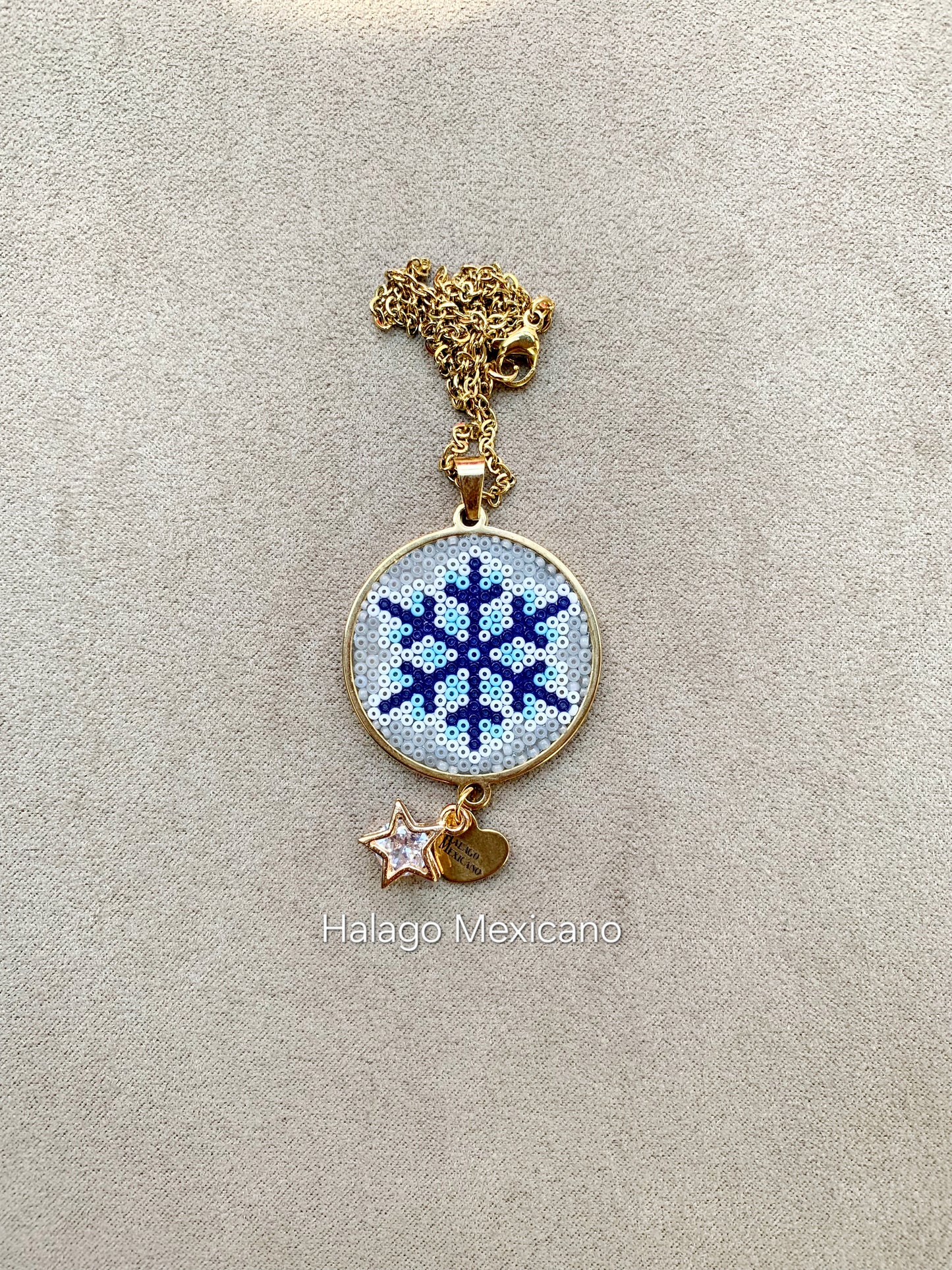 Collar Copo de Nieve
